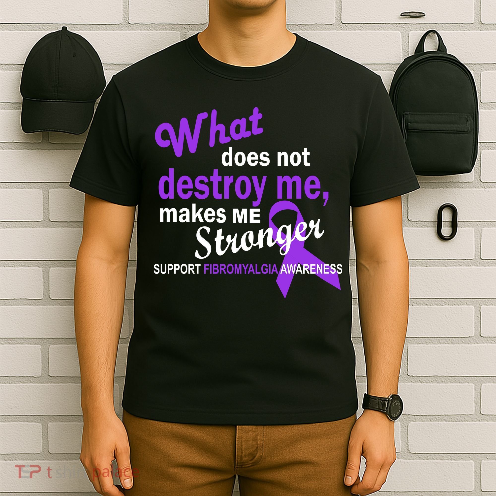 Fibromyalgia Make Me Stronger T-Shirt