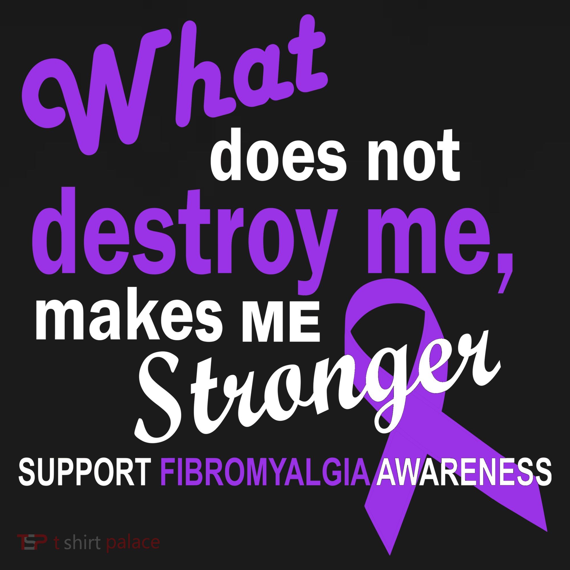 Fibromyalgia Make Me Stronger Button