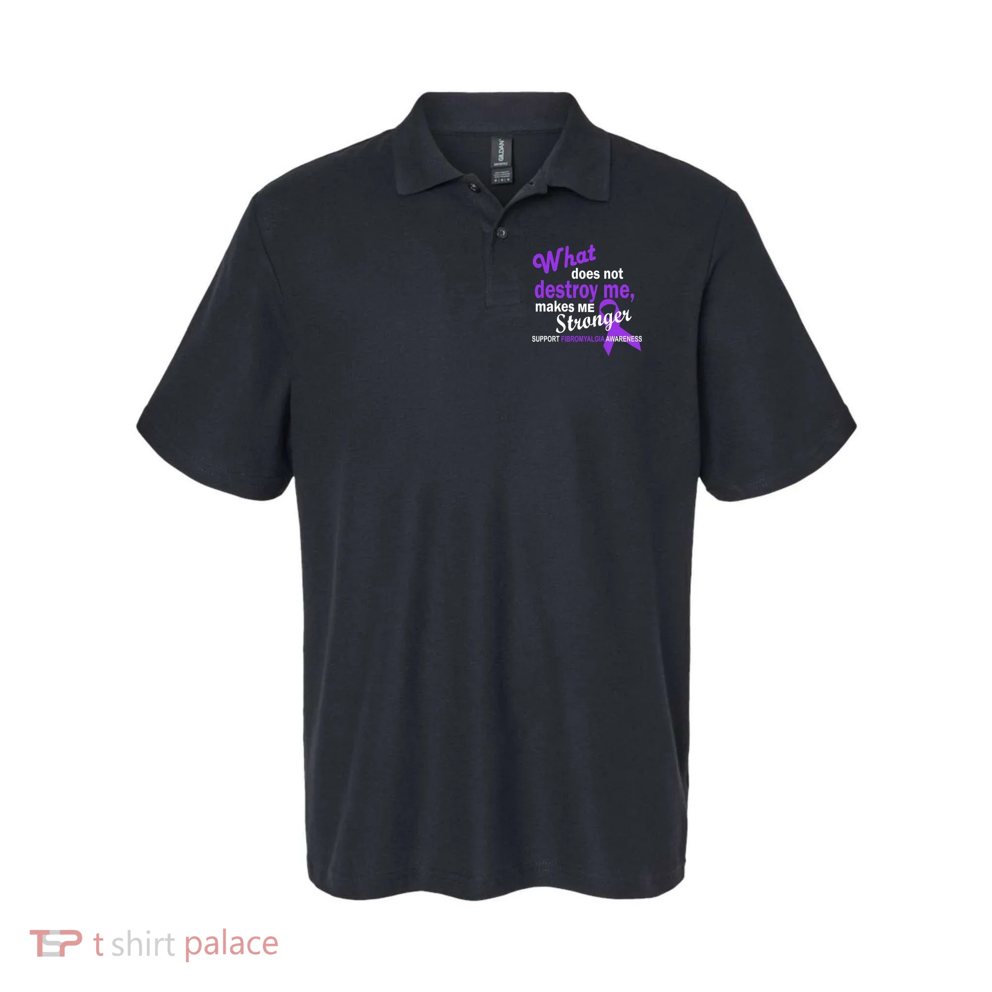 Fibromyalgia Make Me Stronger Polo