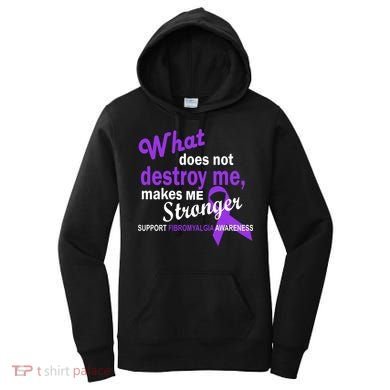 Fibromyalgia Make Me Stronger Women's Hoodie