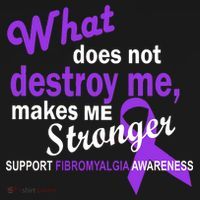 Fibromyalgia Make Me Stronger Mousepad thumb 1