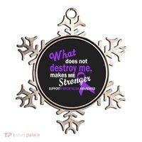 Fibromyalgia Make Me Stronger Ornament thumb 0