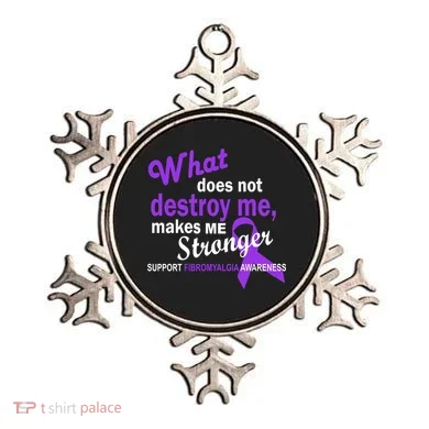 Fibromyalgia Make Me Stronger Ornament