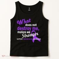 Fibromyalgia Make Me Stronger Tank Top thumb 2