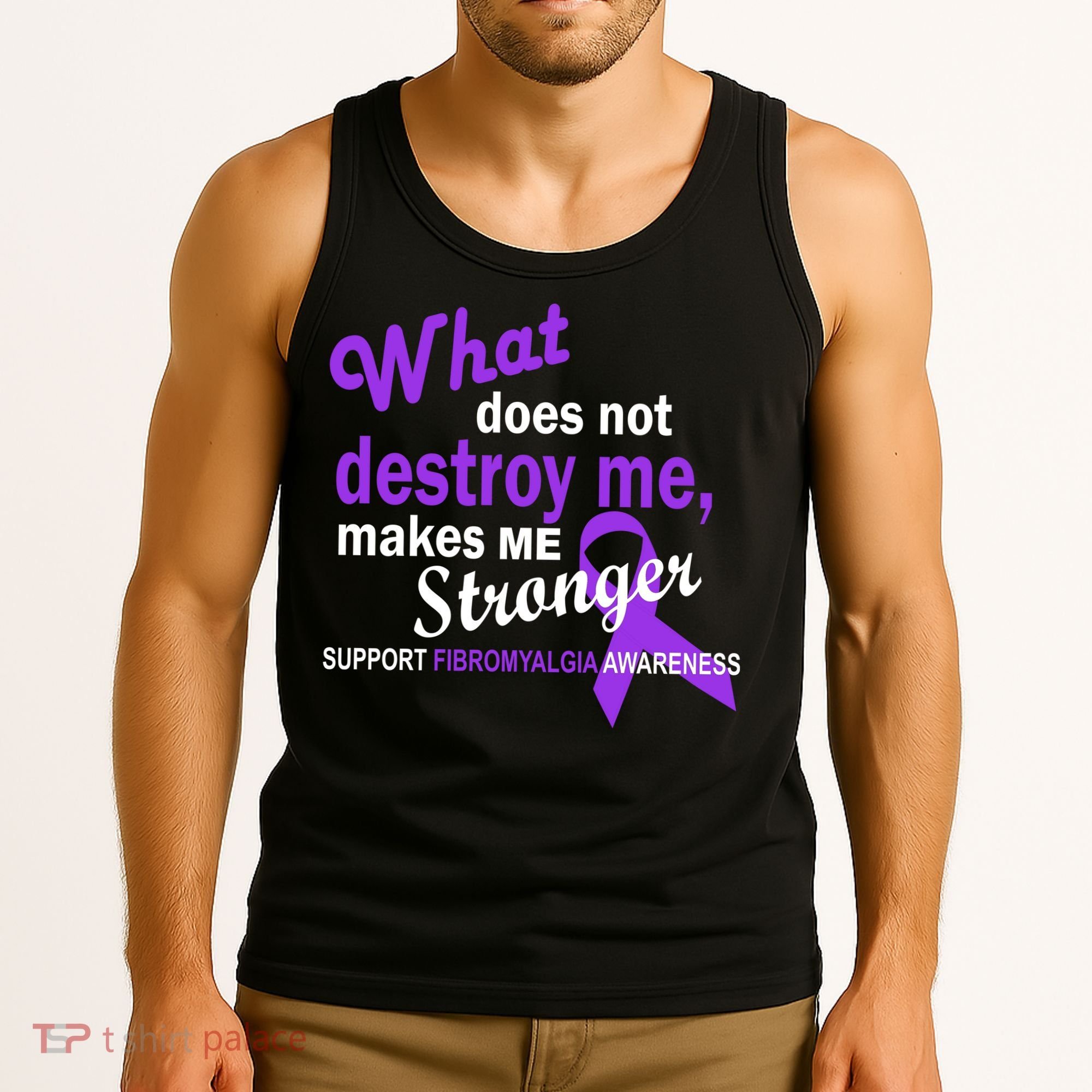 Fibromyalgia Make Me Stronger Tank Top