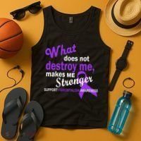 Fibromyalgia Make Me Stronger Tank Top thumb 4