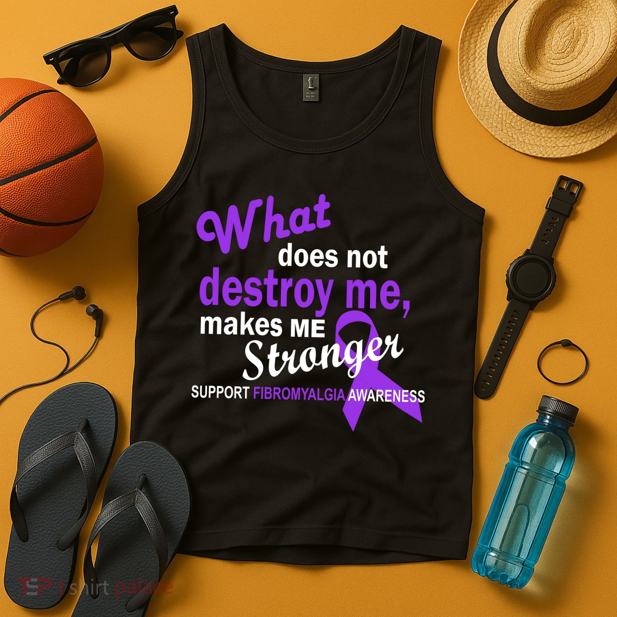 Fibromyalgia Make Me Stronger Tank Top