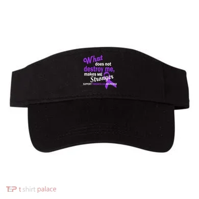 Fibromyalgia Make Me Stronger Visor