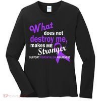 Fibromyalgia Make Me Stronger Women's Long Sleeve Shirt thumb 0