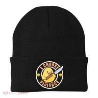 Funny I Choose Violence Baby Chick With Knife Beanie thumb 0
