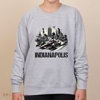 Formula Indianapolis City Indiana Circuit Racetrack Fast Women's Sweatshirt thumb 0