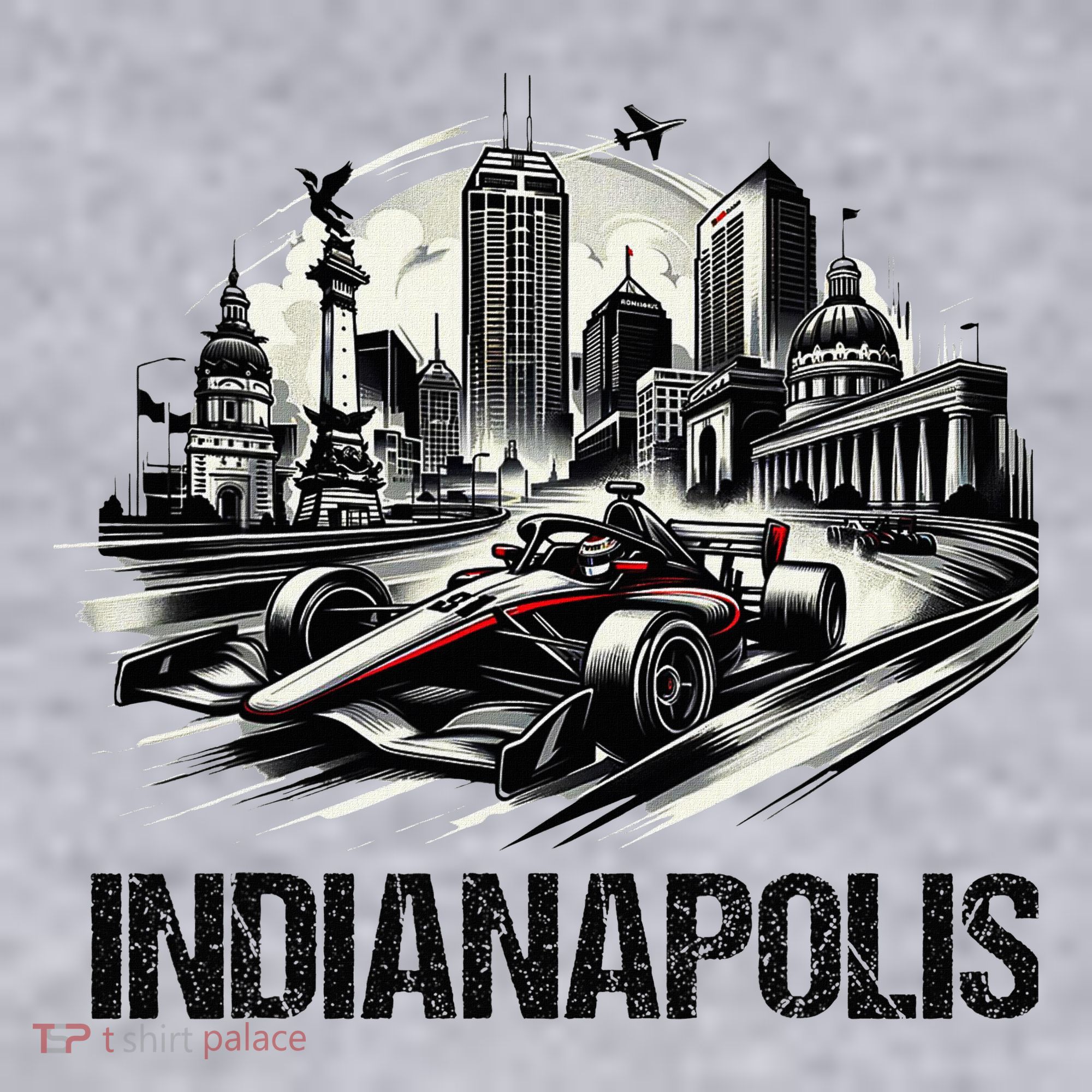 Formula Indianapolis City Indiana Circuit Racetrack Fast Women's Sweatshirt