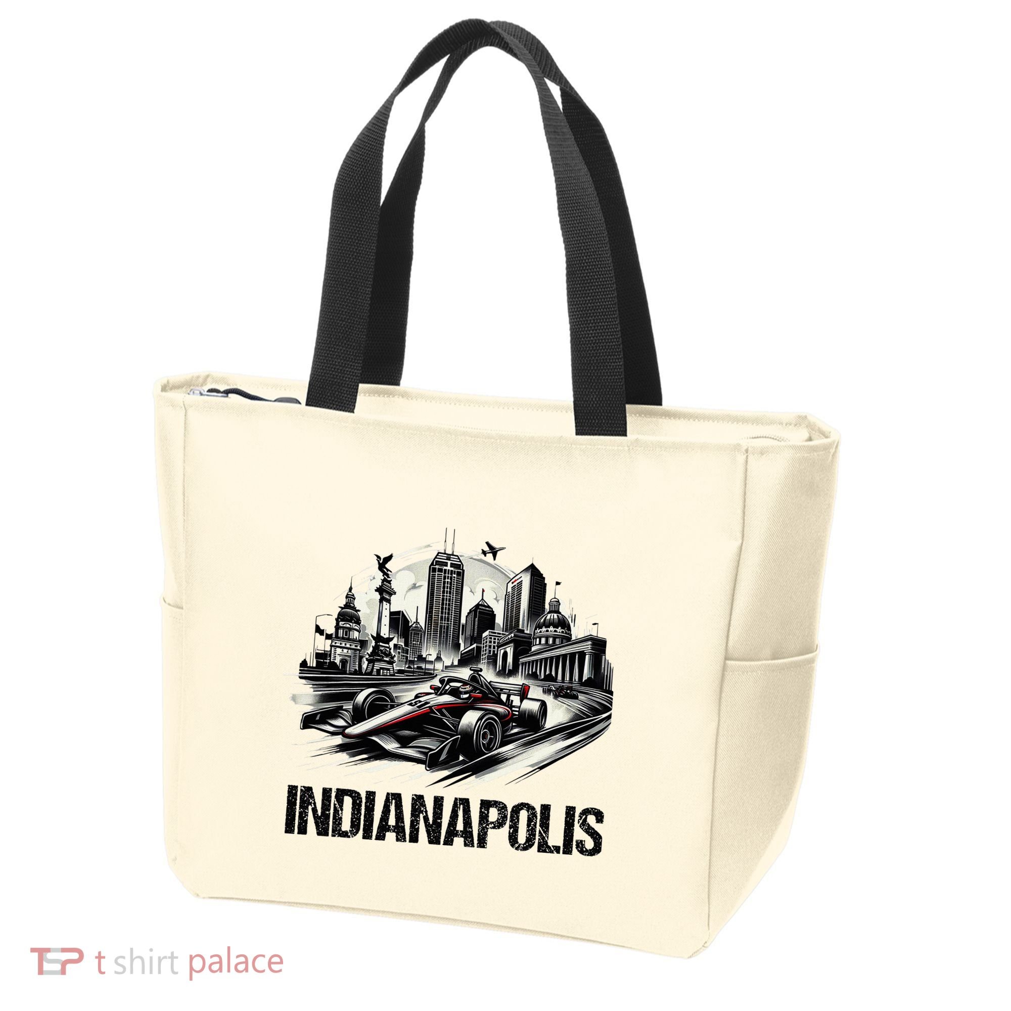Formula Indianapolis City Indiana Circuit Racetrack Fast Tote Bag