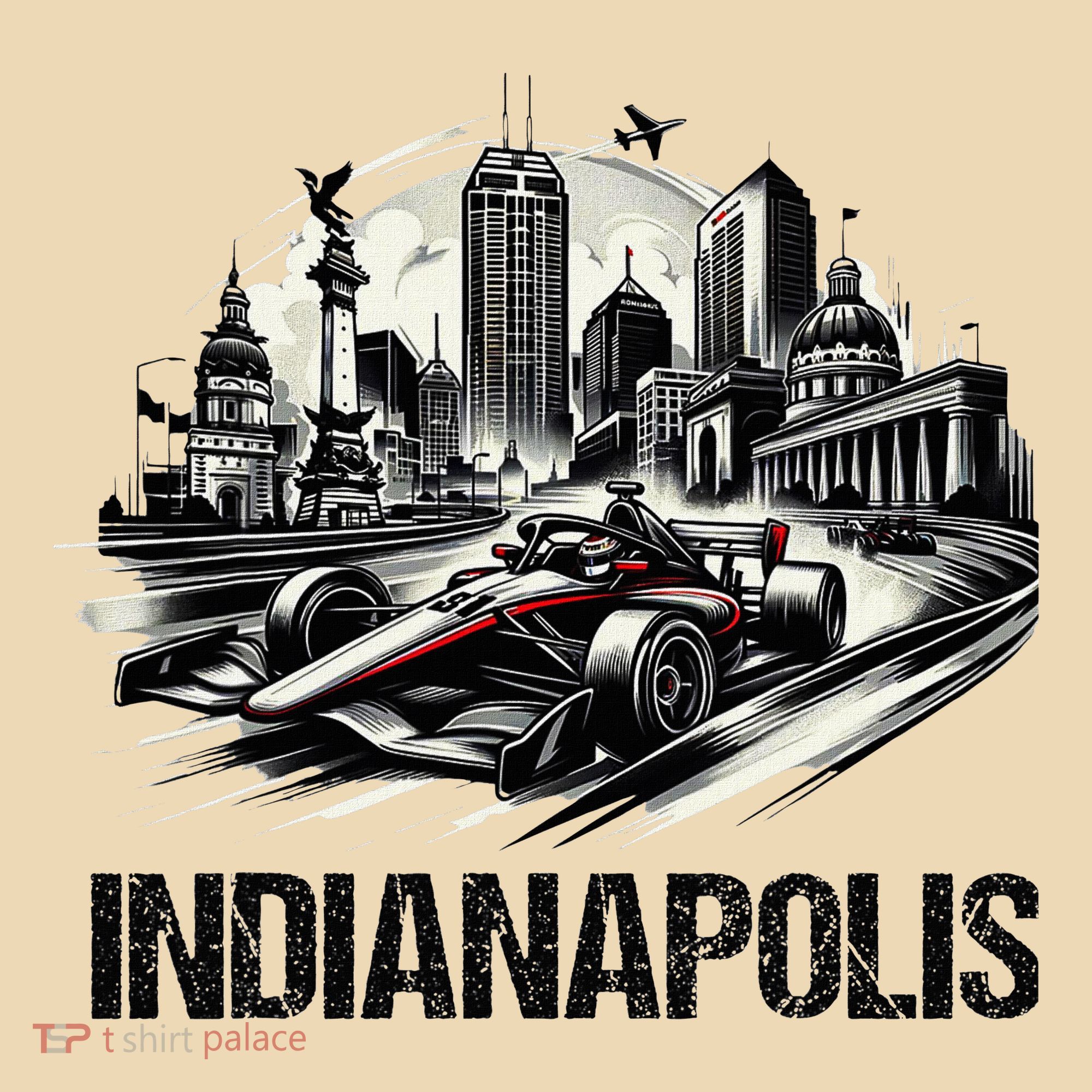 Formula Indianapolis City Indiana Circuit Racetrack Fast Tote Bag