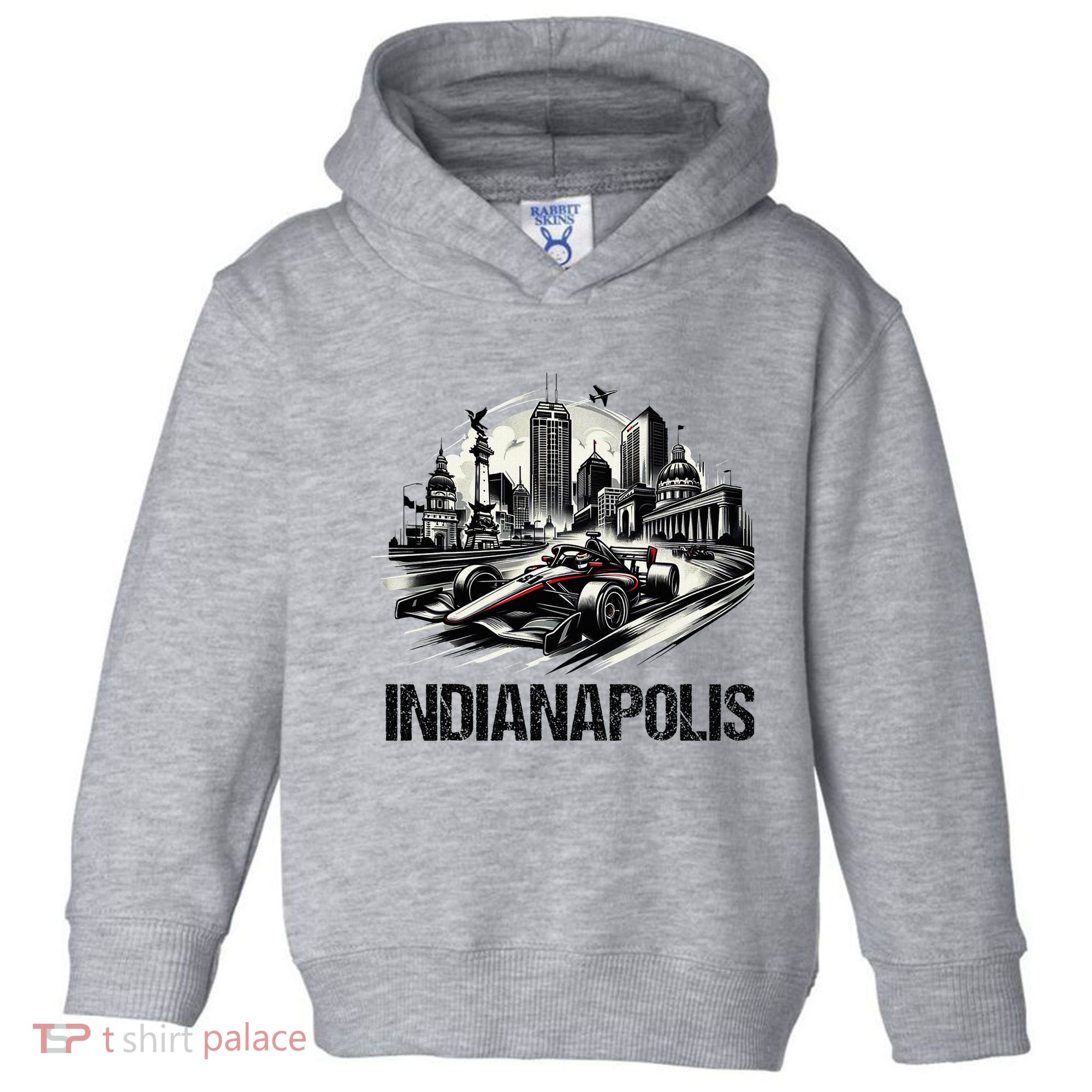 Formula Indianapolis City Indiana Circuit Racetrack Fast Toddler Hoodie
