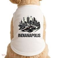 Formula Indianapolis City Indiana Circuit Racetrack Fast Doggie Tank thumb 0