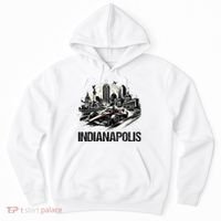 Formula Indianapolis City Indiana Circuit Racetrack Fast Hoodie thumb 0