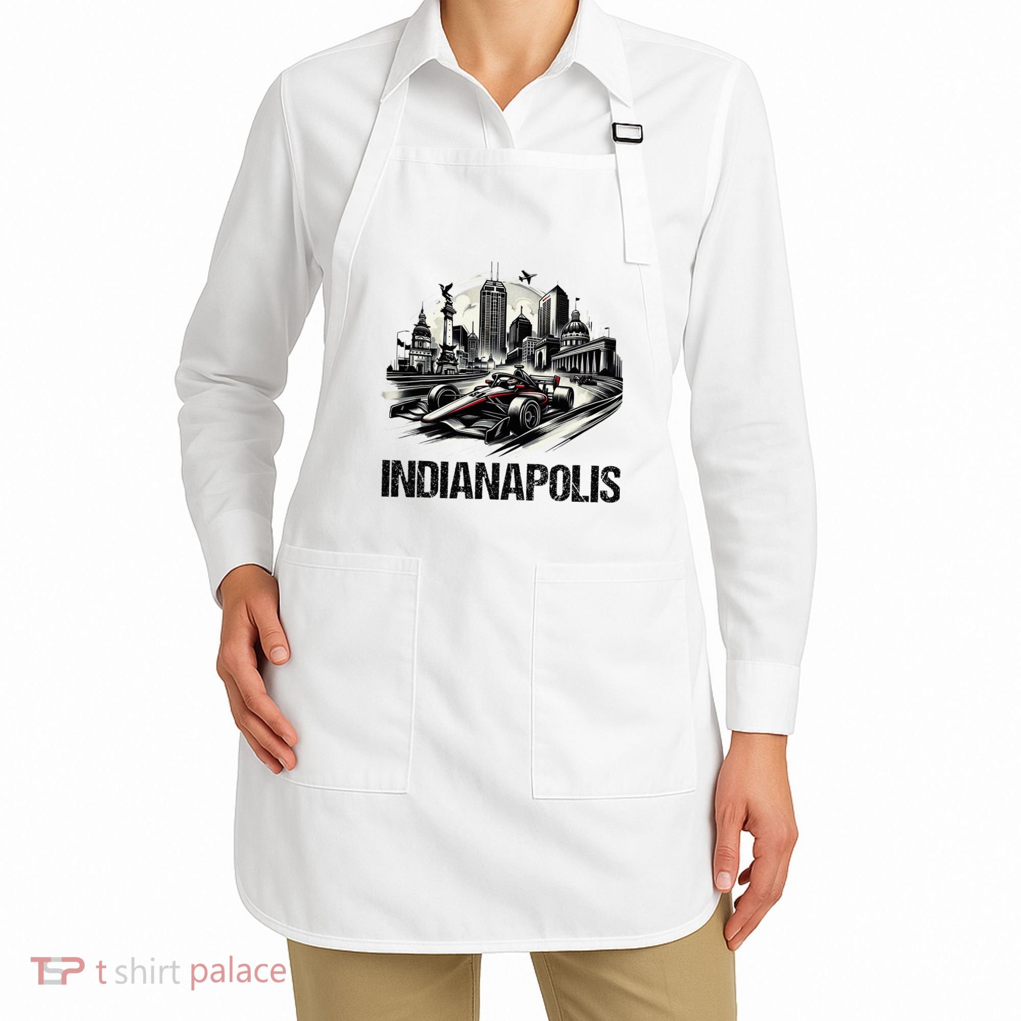 Formula Indianapolis City Indiana Circuit Racetrack Fast Apron