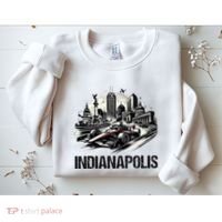 Formula Indianapolis City Indiana Circuit Racetrack Fast Sweatshirt thumb 2