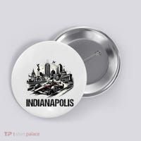 Formula Indianapolis City Indiana Circuit Racetrack Fast Button thumb 0