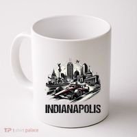 Formula Indianapolis City Indiana Circuit Racetrack Fast Coffee Mug thumb 0