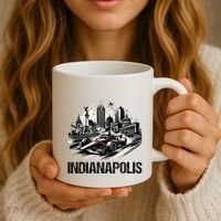 Formula Indianapolis City Indiana Circuit Racetrack Fast Coffee Mug thumb 3