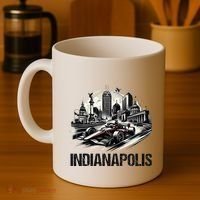 Formula Indianapolis City Indiana Circuit Racetrack Fast Coffee Mug thumb 4