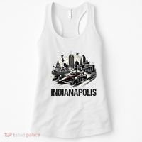 Formula Indianapolis City Indiana Circuit Racetrack Fast Women's Tank Top thumb 0