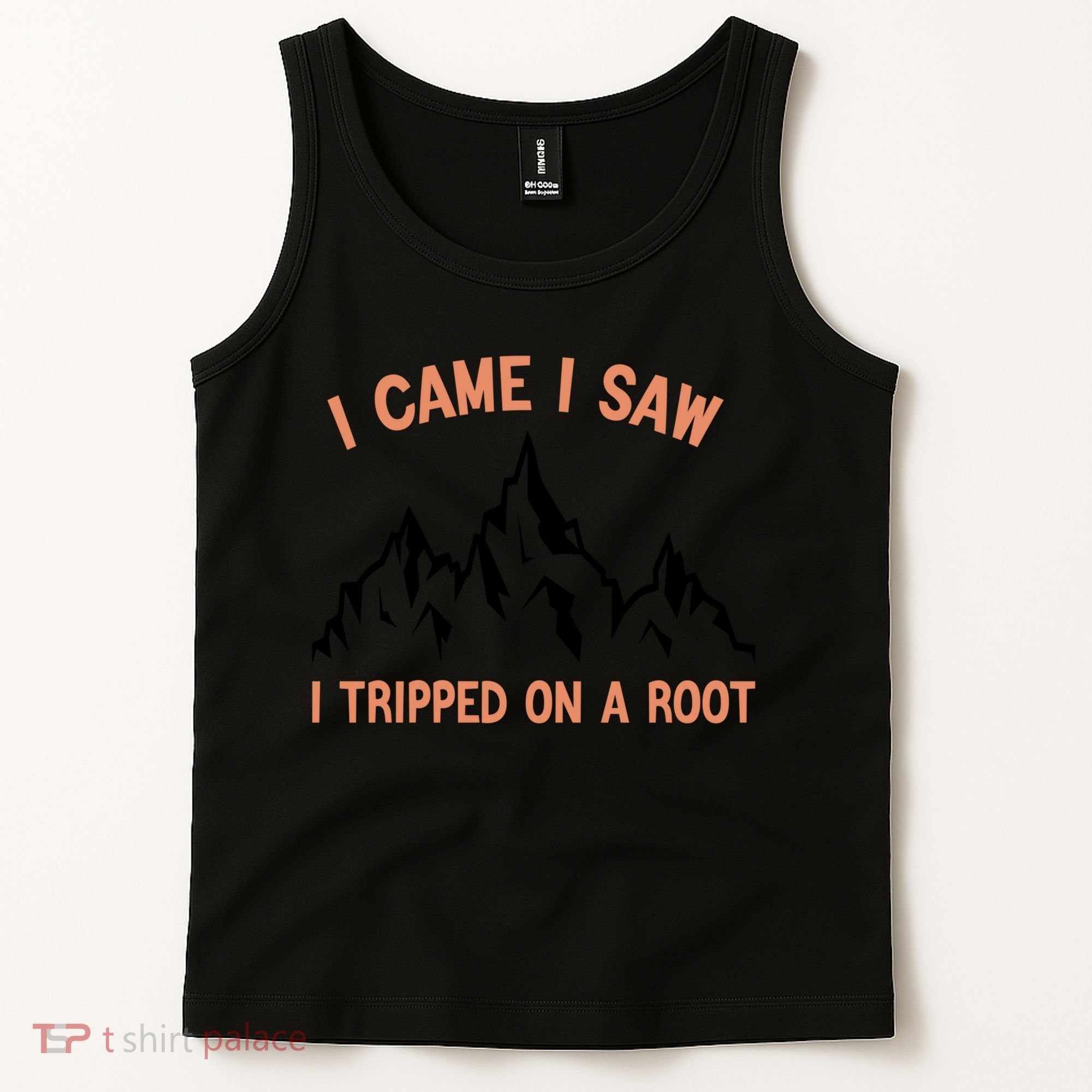Funny I Came I Saw I Tripped On A Root Hiking Adventure Tank Top