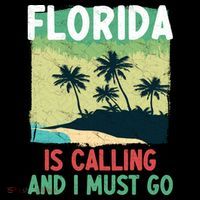 Florida Is Calling And I Must Go Hoodie thumb 7