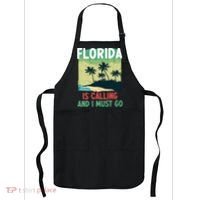 Florida Is Calling And I Must Go Apron thumb 0