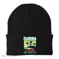 Florida Is Calling And I Must Go Beanie thumb 0