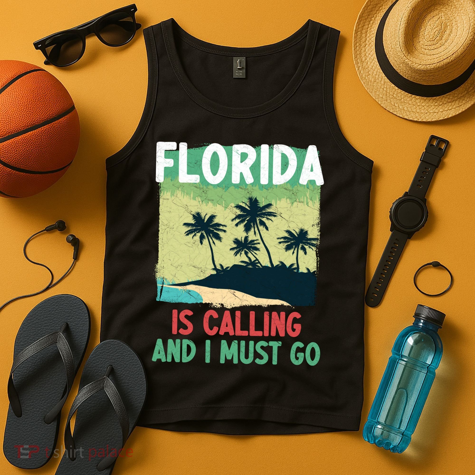 Florida Is Calling And I Must Go Tank Top