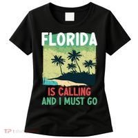 Florida Is Calling And I Must Go Women's T-Shirt thumb 0