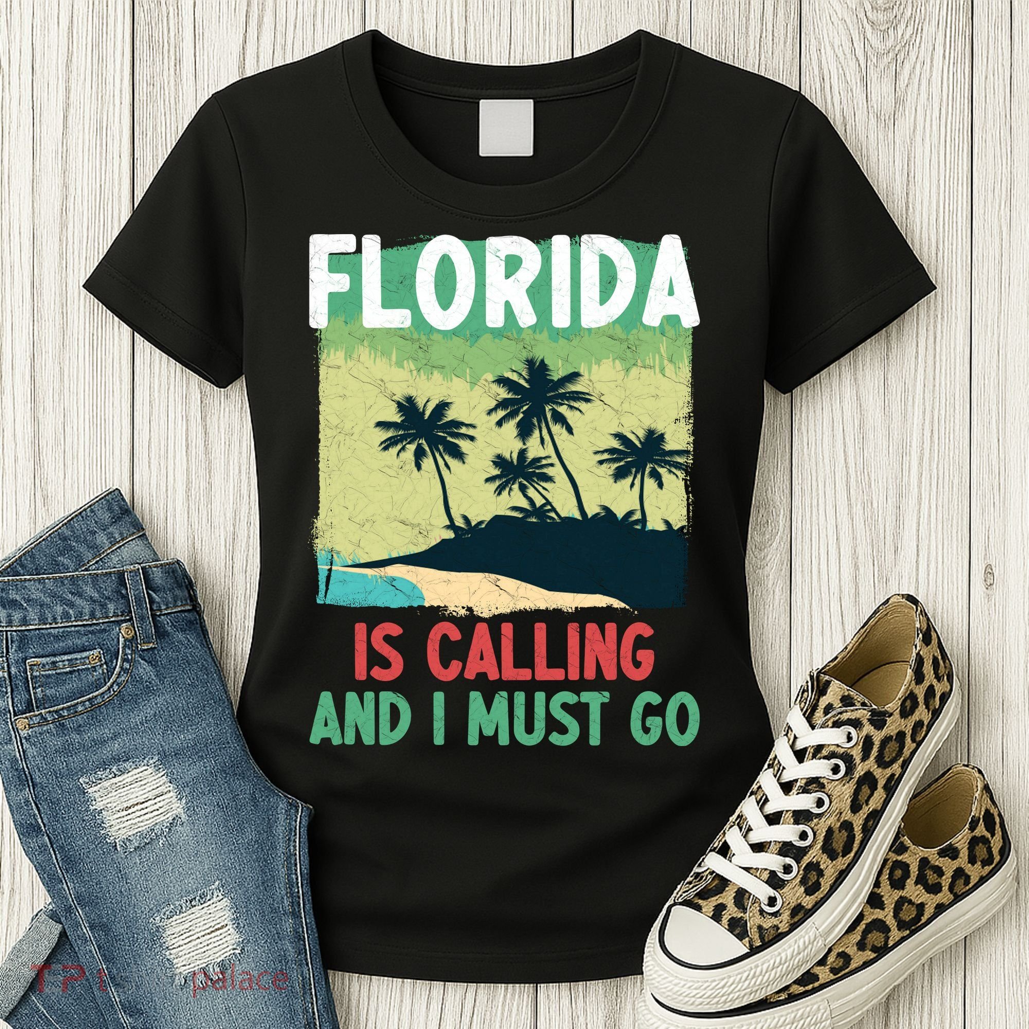Florida Is Calling And I Must Go Women's T-Shirt