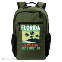 Florida Is Calling And I Must Go Backpack thumb 0