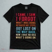 Funny I Came I Saw I Forgot What I Was Doing Got Lost T-Shirt thumb 5