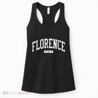 Florence Italy College University Style Women's Tank Top thumb 0