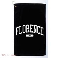 Florence Italy College University Style Golf Towel thumb 0