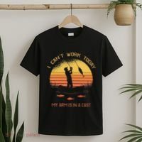 Fisherman I CanT Work Today My Arm Is In A Cast Funny T-Shirt thumb 2
