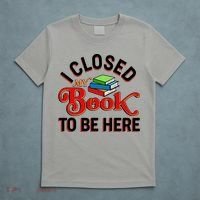 Funny I Closed My Book To Be Here Reading Fan T-Shirt thumb 5