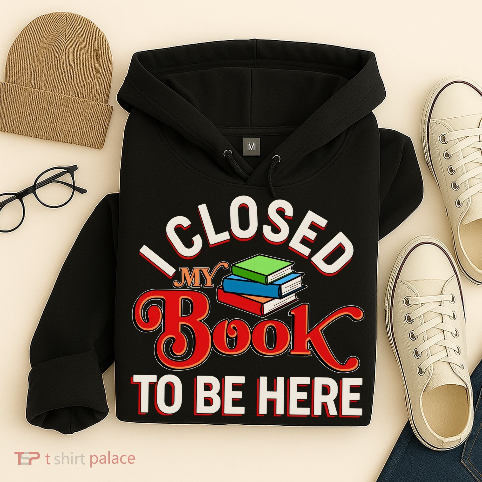 Funny I Closed My Book To Be Here Reading Fan Hoodie