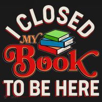 Funny I Closed My Book To Be Here Reading Fan Women's Hoodie thumb 2