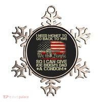 Funny I Can Give Joe BidenS Dad A Condom Ornament thumb 0