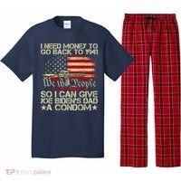Funny I Can Give Joe BidenS Dad A Condom Pajama Set thumb 0