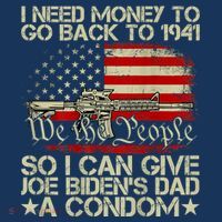Funny I Can Give Joe BidenS Dad A Condom Baby Bodysuit thumb 2
