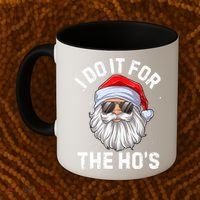 Funny Inappropriate Christmas Santa I Do It For The Hos Cute Gift Coffee Mug thumb 2