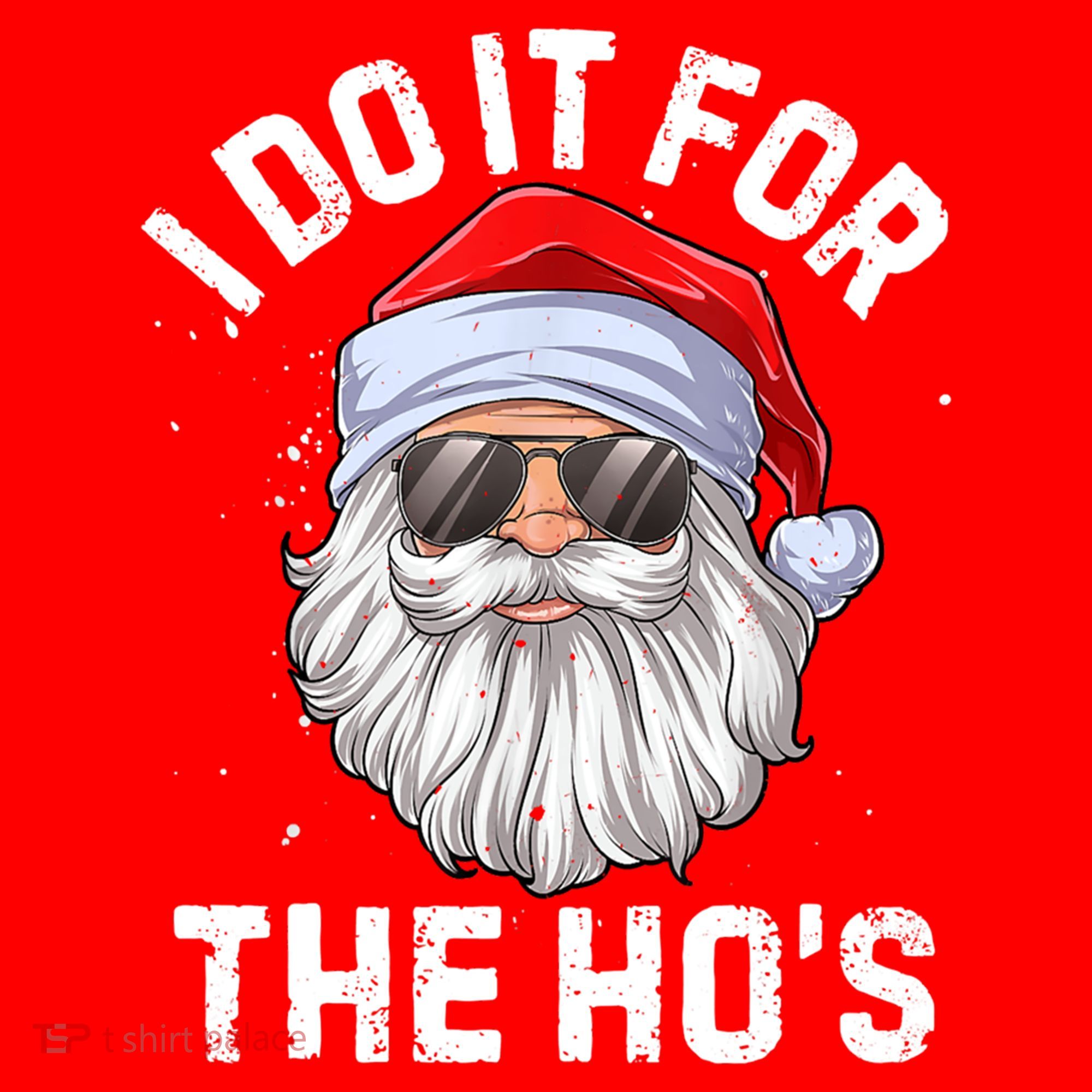 Funny Inappropriate Christmas Santa I Do It For The Hos Cute Gift Santa Hat