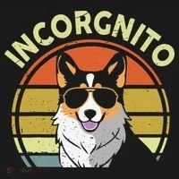 Funny Incognito Corgi Baby Bodysuit thumb 2