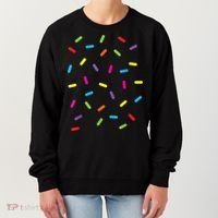 Funny Ice Cream Sprinkles Gift Halloween Costume Easy Gift Women's Sweatshirt thumb 0